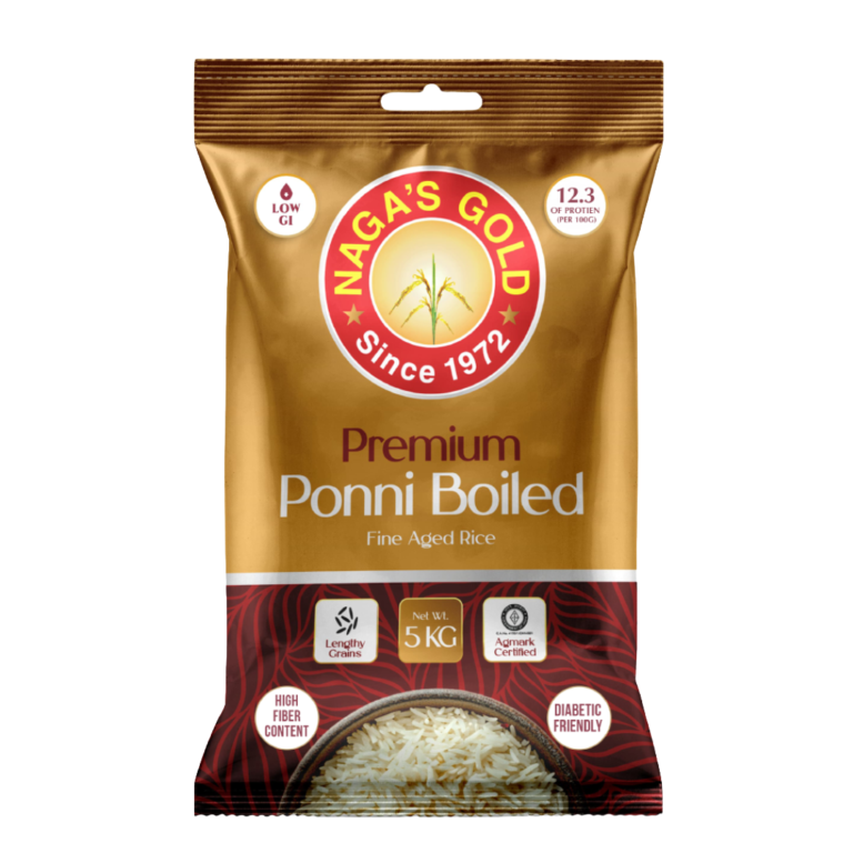 Naga's Gold Ponni Rice 5 kg